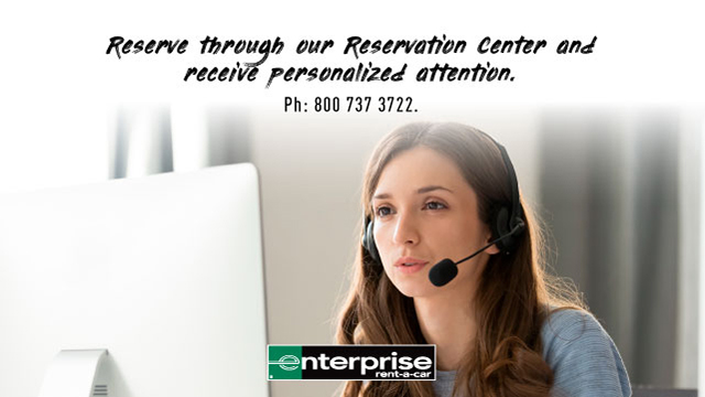 Reserve through our Reservation Center Phone: 800 737 3722