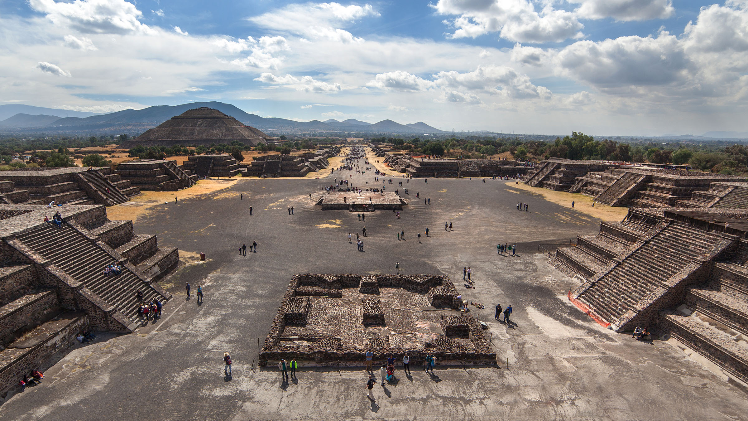 The Gods' Walk in Teotihuacan