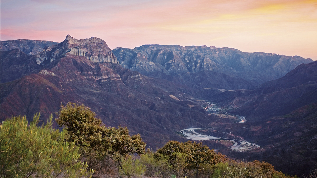 The Copper Canyon in Chihuahua